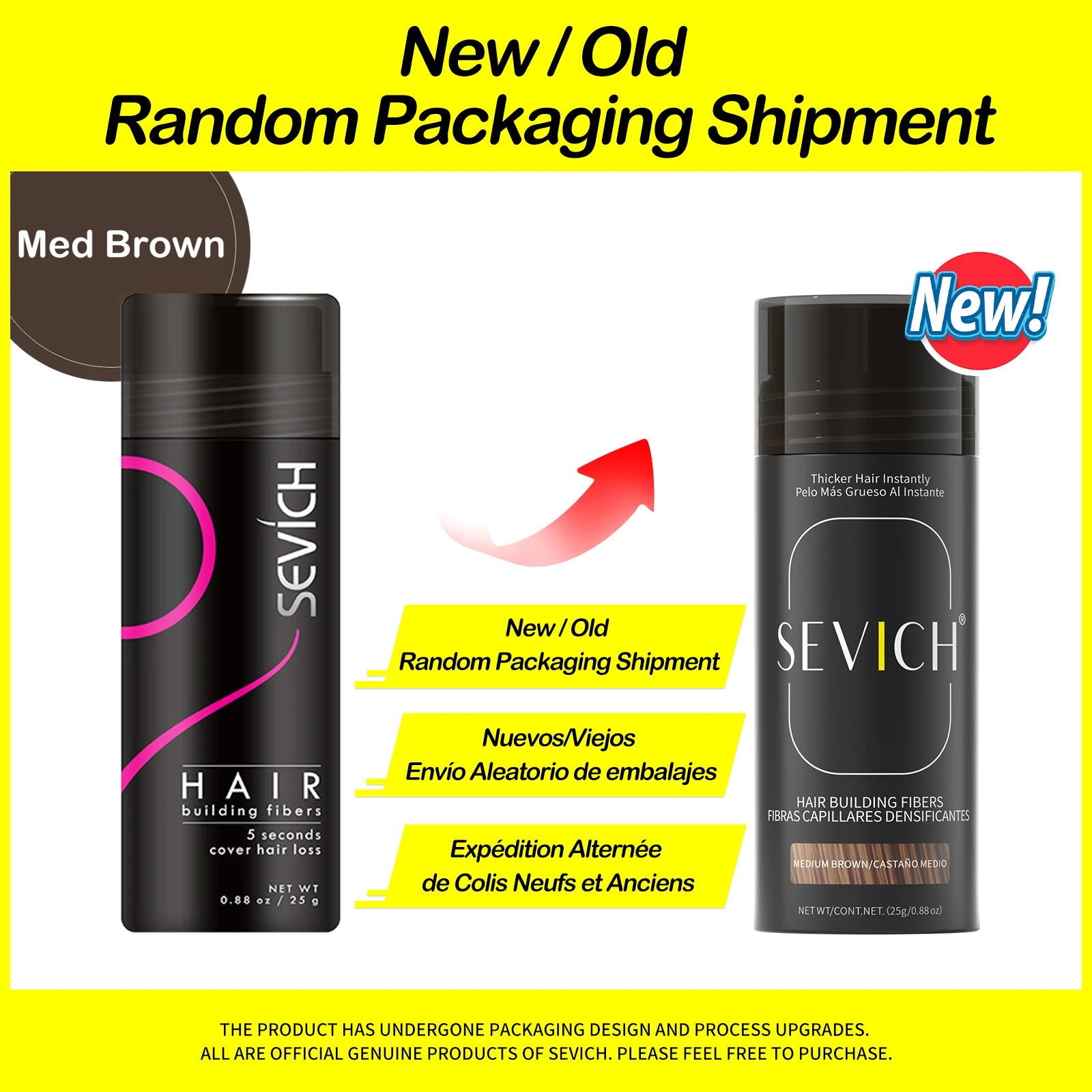 25g hair building fibers powder hair spray jar keratin - Petti’s Natural Boutique