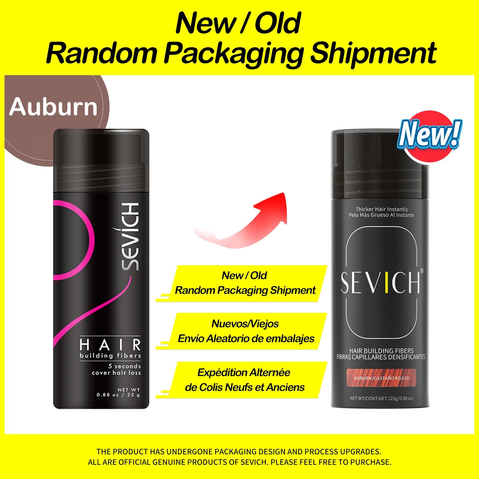 25g hair building fibers powder hair spray jar keratin - Petti’s Natural Boutique