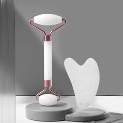 Face Massager Roller Guasha Board Resin Scraper Wrinkle Remover - Petti’s Natural Boutique