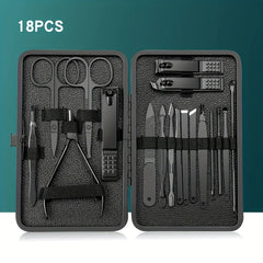 Stainless Steel Professional Manicure Set Kits - Petti’s Natural Boutique