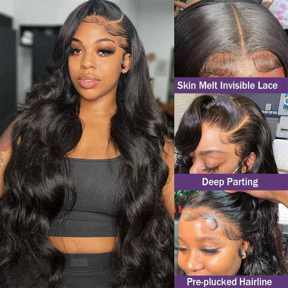 13x6 Hd Lace Frontal Wig Human Hair - Petti’s Natural Boutique