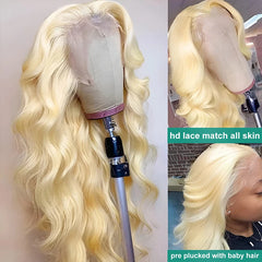 13X6 Wiggogo Blonde Lace Front Wig Human Hair - Petti’s Natural Boutique