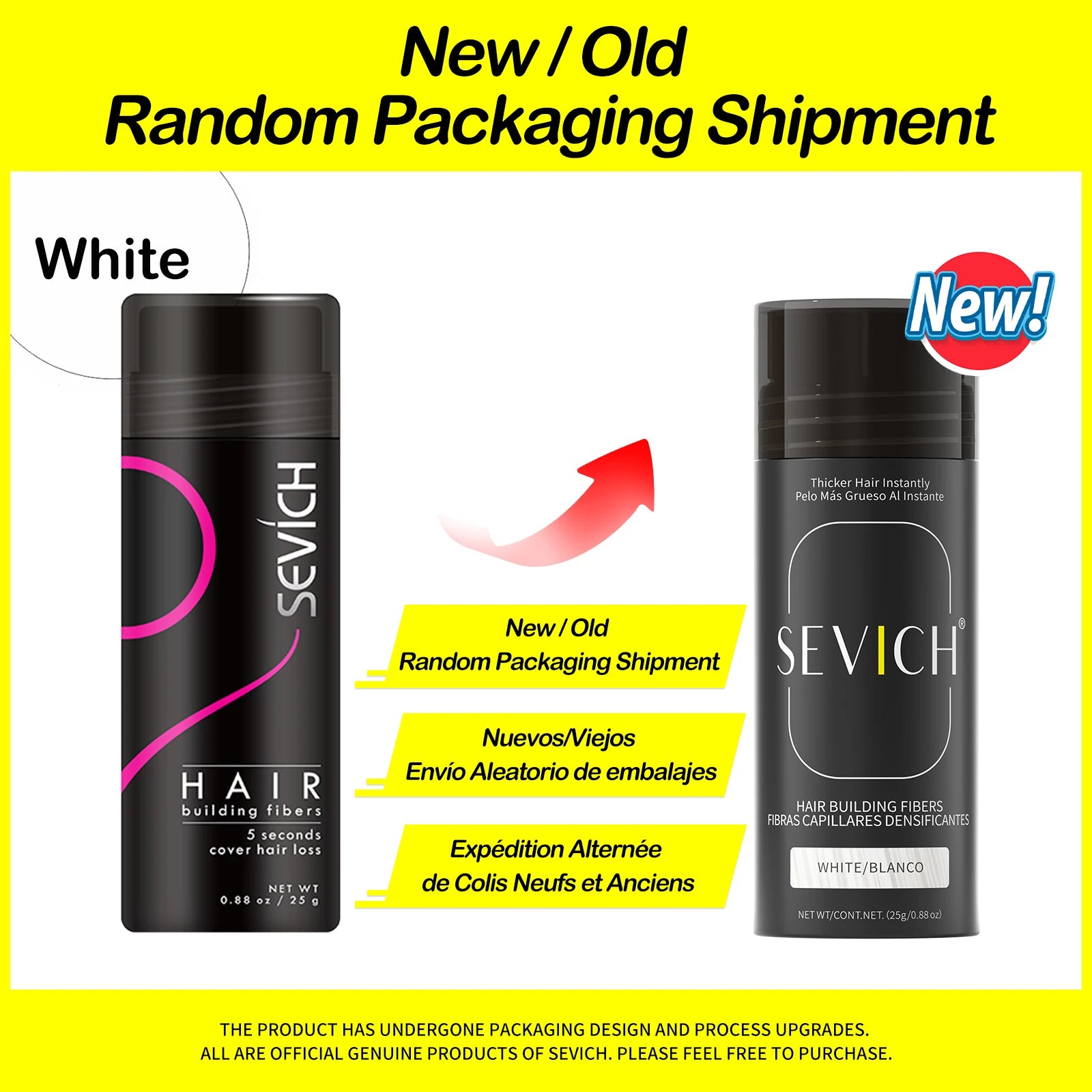 25g hair building fibers powder hair spray jar keratin - Petti’s Natural Boutique