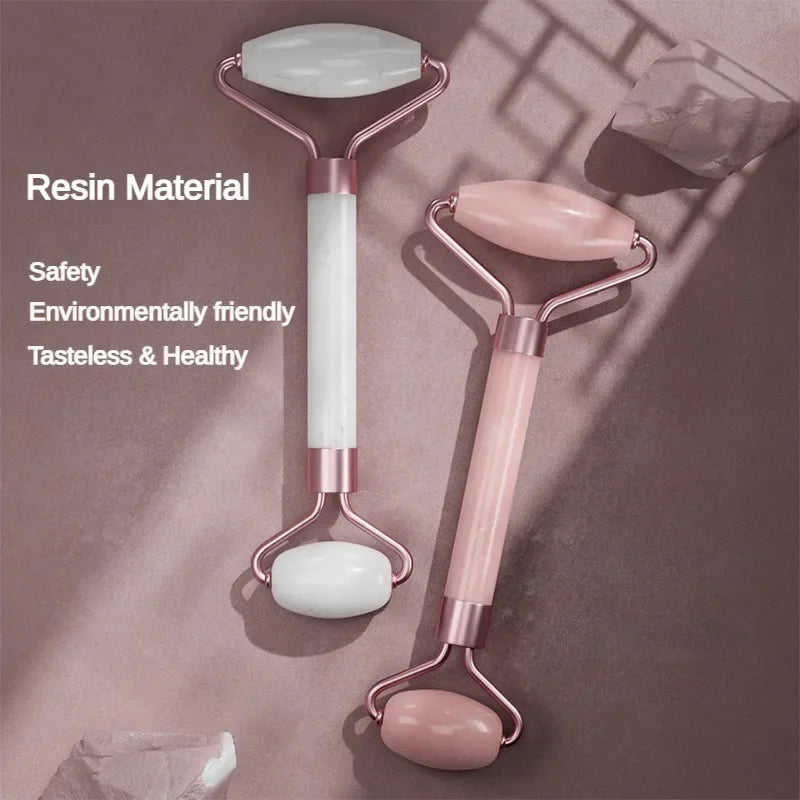 Face Massager Roller Guasha Board Resin Scraper Wrinkle Remover - Petti’s Natural Boutique
