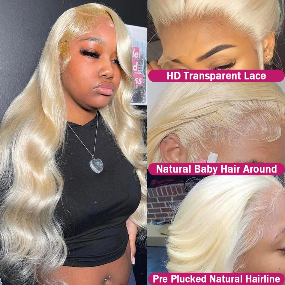 13X6 Wiggogo Blonde Lace Front Wig Human Hair - Petti’s Natural Boutique