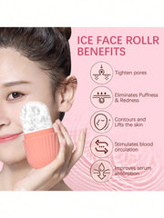 Silicone Ice Roller Massager for Face - Petti’s Natural Boutique