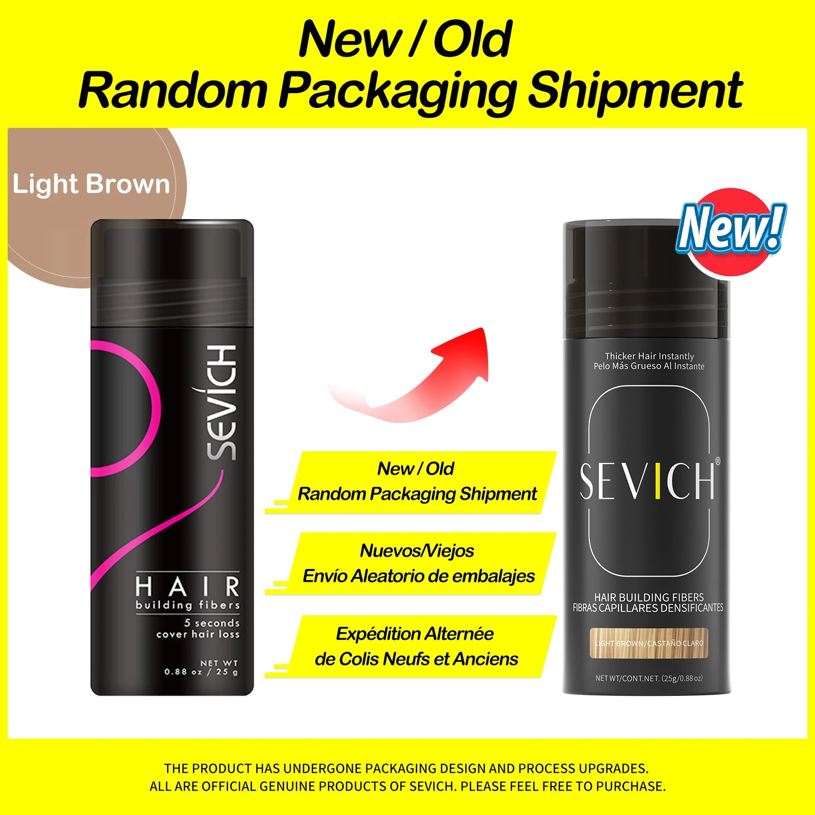 25g hair building fibers powder hair spray jar keratin - Petti’s Natural Boutique