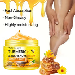 Turmeric Bee Venom Anti-Drying Crack Foot Cream 50g - Petti’s Natural Boutique