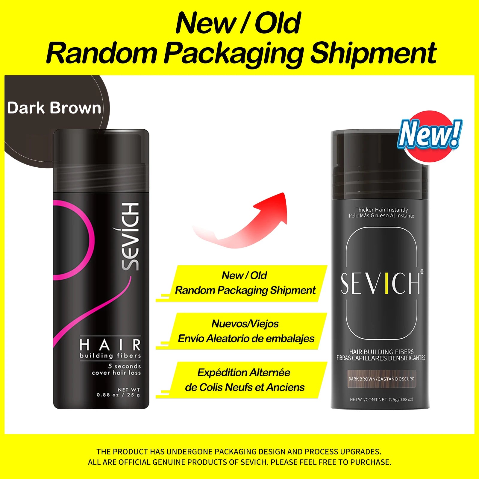 25g hair building fibers powder hair spray jar keratin - Petti’s Natural Boutique