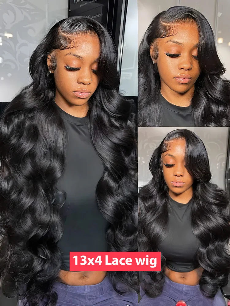 13x6 Body Wave Lace Frontal Wig HD - Petti’s Natural Boutique
