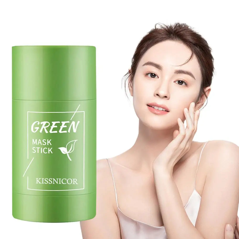 40g Blackhead Removal Green Tea Solid Mask - Petti’s Natural Boutique