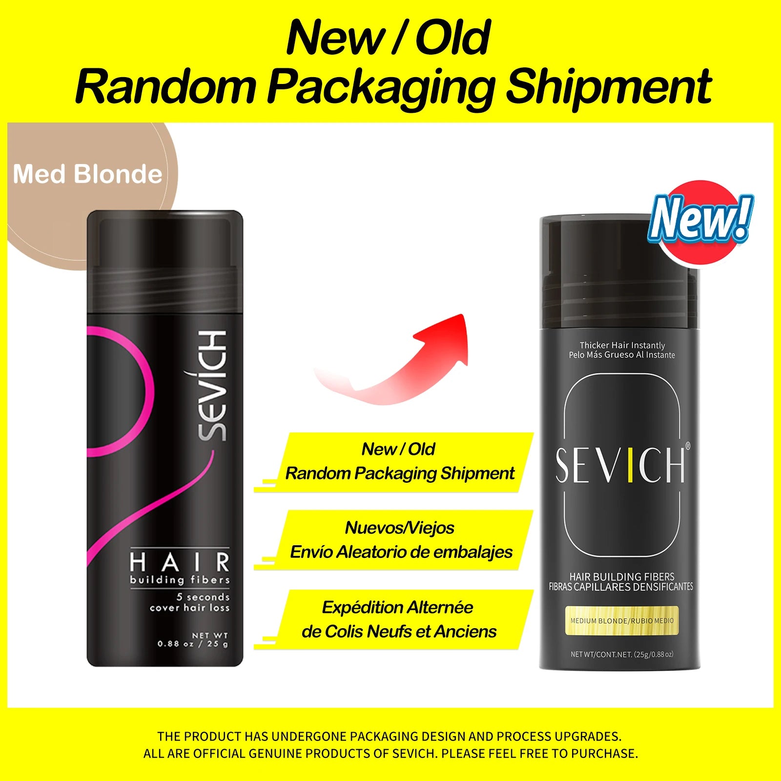 25g hair building fibers powder hair spray jar keratin - Petti’s Natural Boutique