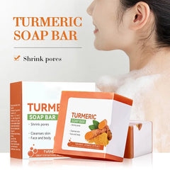 Hand Made Turmeric Soap Body Cleaning - Petti’s Natural Boutique
