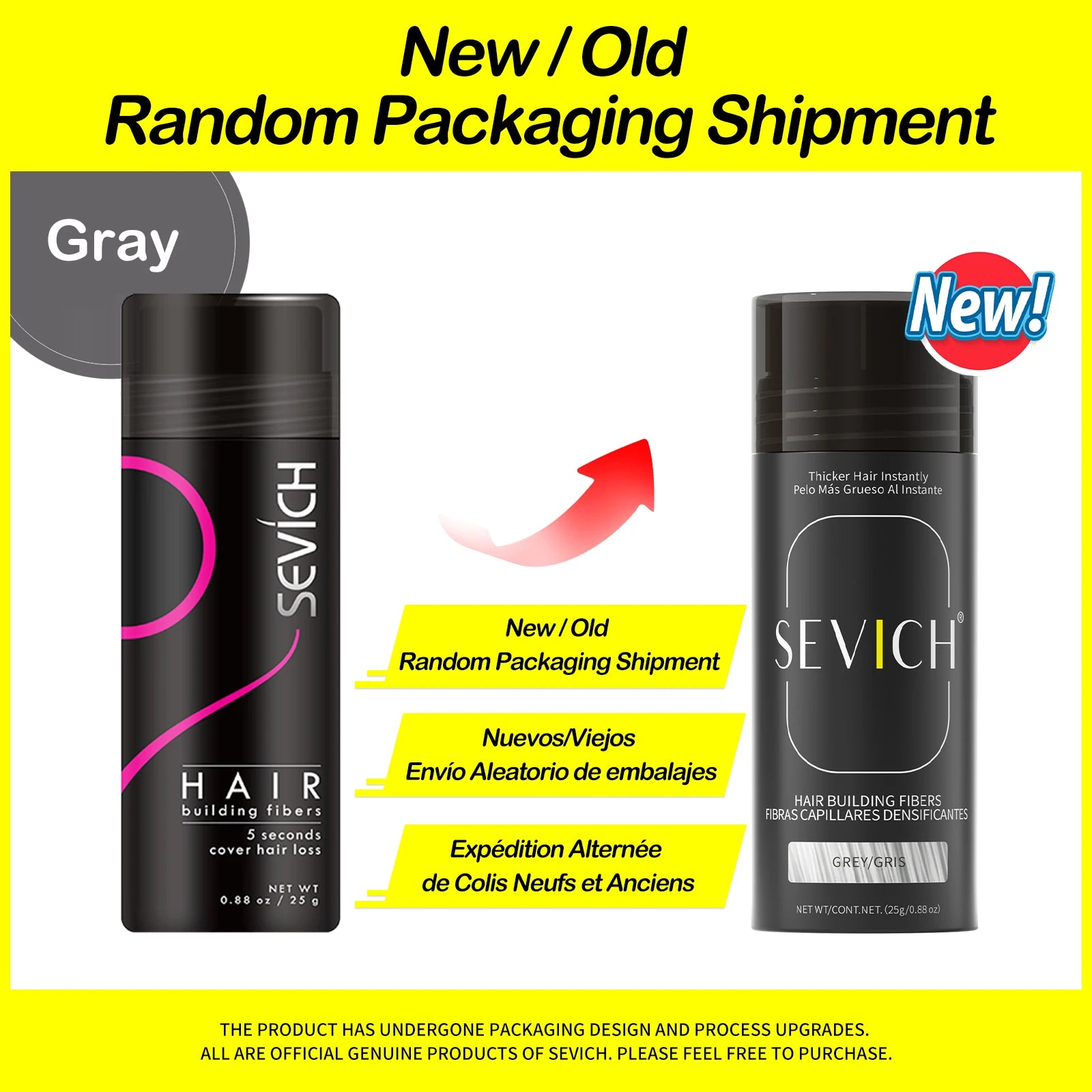 25g hair building fibers powder hair spray jar keratin - Petti’s Natural Boutique