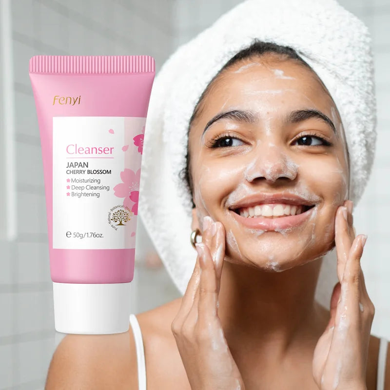 Cherry Blossom or Vitamin C Facial Cleanser Face Wash - Petti’s Natural Boutique