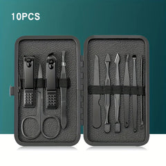 Stainless Steel Professional Manicure Set Kits - Petti’s Natural Boutique