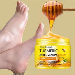 Turmeric Bee Venom Anti-Drying Crack Foot Cream 50g - Petti’s Natural Boutique