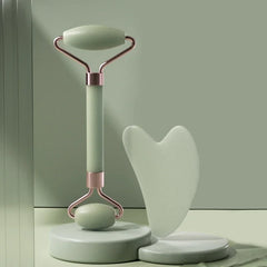 Face Massager Roller Guasha Board Resin Scraper Wrinkle Remover - Petti’s Natural Boutique