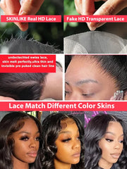 13x6 Body Wave Lace Frontal Wig HD - Petti’s Natural Boutique