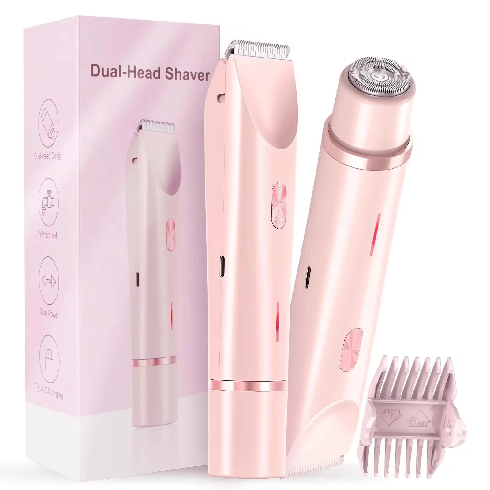Waterproof Rechargeable Electric Shaver - Petti’s Natural Boutique