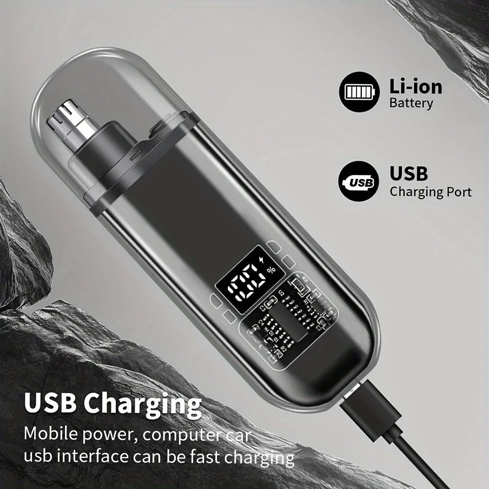 USB charging nose and ear hair trimmer - Petti’s Natural Boutique