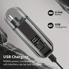 USB charging nose and ear hair trimmer - Petti’s Natural Boutique