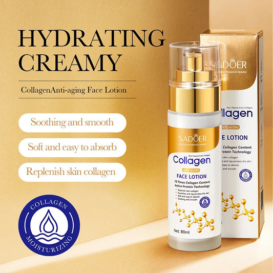 Collagen Facial Serum Face Moisturizing Lotion - Petti’s Natural Boutique