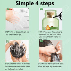 5 Minutes Pure Natural Herbal Hair Dye Shampoo - Petti’s Natural Boutique