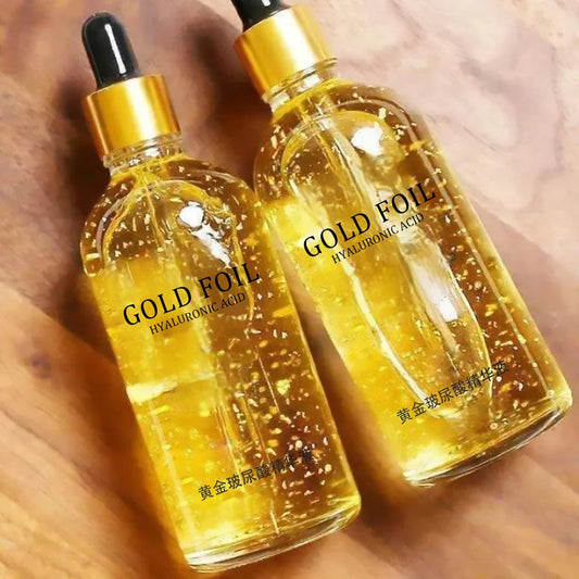 100ml 24k Gold Hyaluronic Acid Nicotinamide Face Serum - Petti’s Natural Boutique