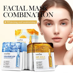 24K Gold Hyaluronic Acid Face Mask - Petti’s Natural Boutique