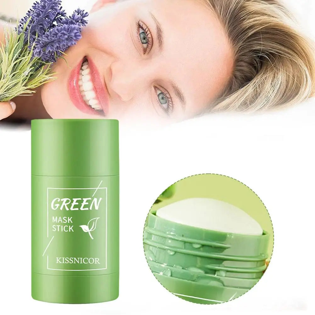 40g Blackhead Removal Green Tea Solid Mask - Petti’s Natural Boutique
