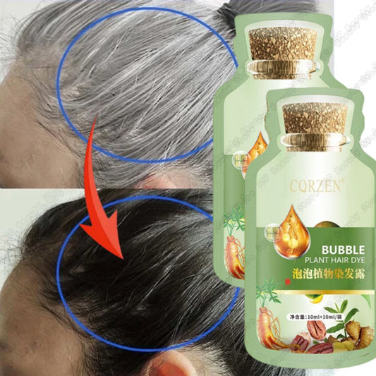 5 Minutes Pure Natural Herbal Hair Dye Shampoo - Petti’s Natural Boutique