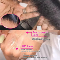 13x6 Hd Lace Frontal Wig Human Hair - Petti’s Natural Boutique