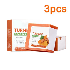 Hand Made Turmeric Soap Body Cleaning - Petti’s Natural Boutique