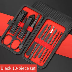 Stainless Steel Professional Manicure Set Kits - Petti’s Natural Boutique
