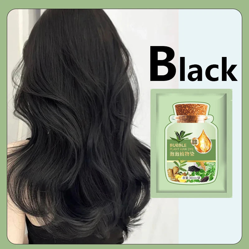 5 Minutes Pure Natural Herbal Hair Dye Shampoo - Petti’s Natural Boutique