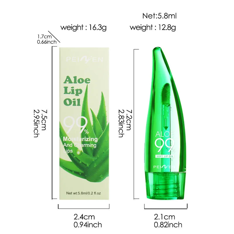 Aloe Vera Temperature changing Lip Balm - Petti’s Natural Boutique