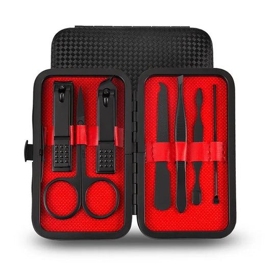 Stainless Steel Professional Manicure Set Kits - Petti’s Natural Boutique