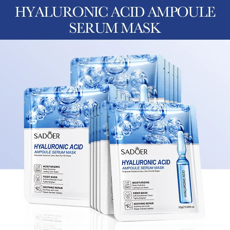 24K Gold Hyaluronic Acid Face Mask - Petti’s Natural Boutique