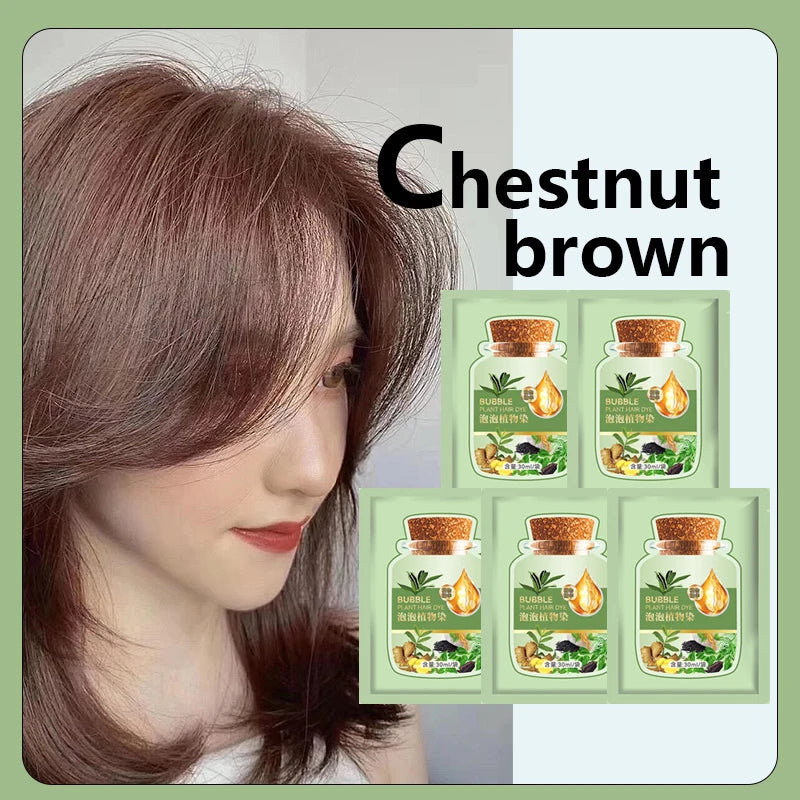 5 Minutes Pure Natural Herbal Hair Dye Shampoo - Petti’s Natural Boutique