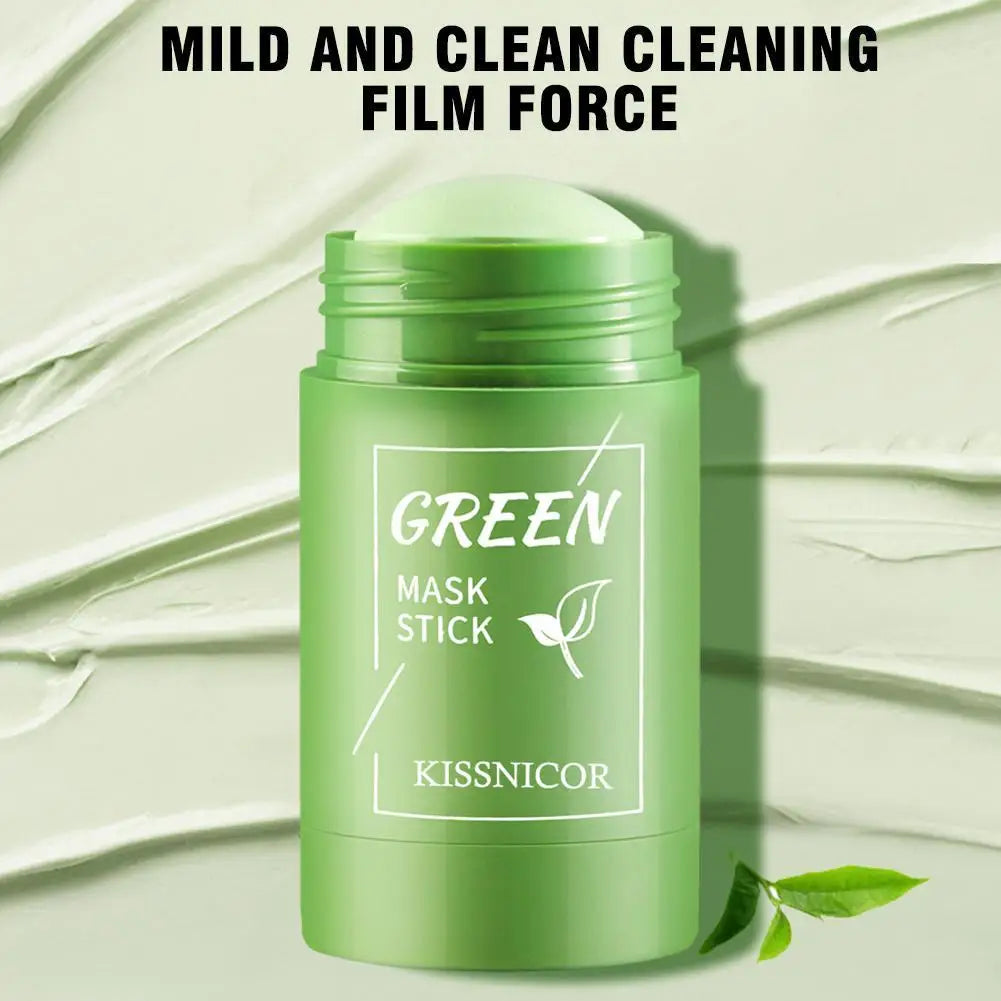 40g Blackhead Removal Green Tea Solid Mask - Petti’s Natural Boutique