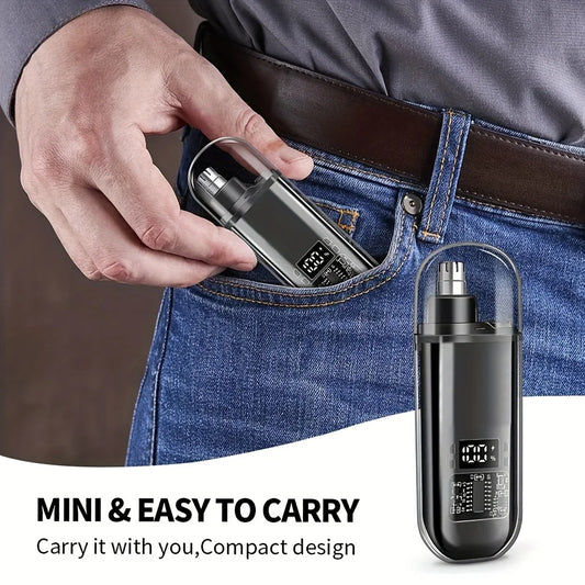 USB charging nose and ear hair trimmer - Petti’s Natural Boutique