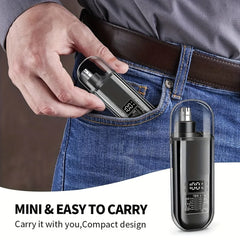 USB charging nose and ear hair trimmer - Petti’s Natural Boutique
