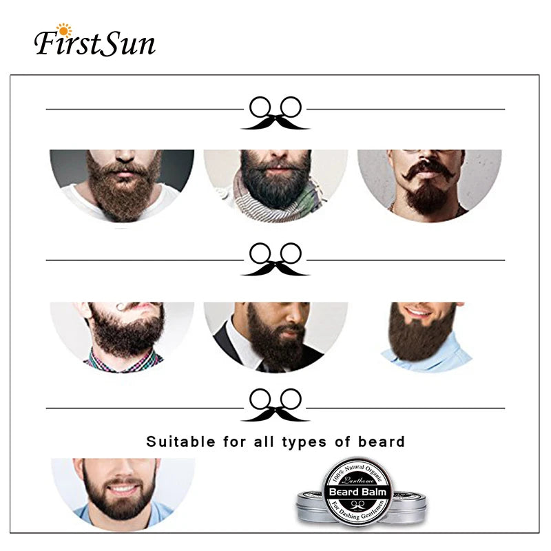 Natural Beard Balm Wax Beard Growth Oil - Petti’s Natural Boutique