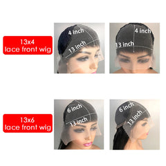 Curly Lace Front Human Hair Wigs - Petti’s Natural Boutique
