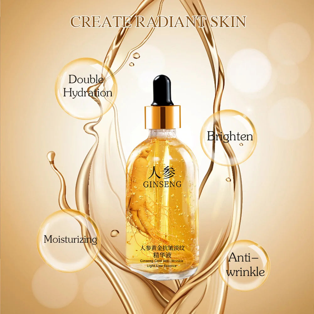 100ml 24k Gold Hyaluronic Acid Nicotinamide Face Serum - Petti’s Natural Boutique