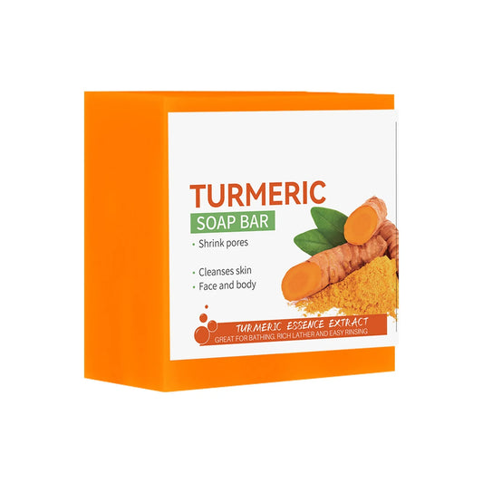 Hand Made Turmeric Soap Body Cleaning - Petti’s Natural Boutique
