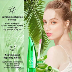Aloe Vera Temperature changing Lip Balm - Petti’s Natural Boutique